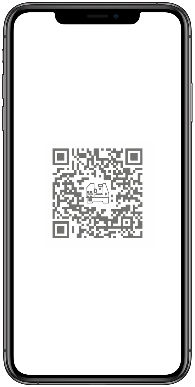 QR Code am Smartphone